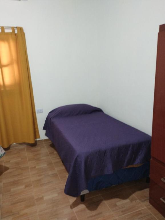 Postel nebo postele na pokoji v ubytování Cabaña La Angostura