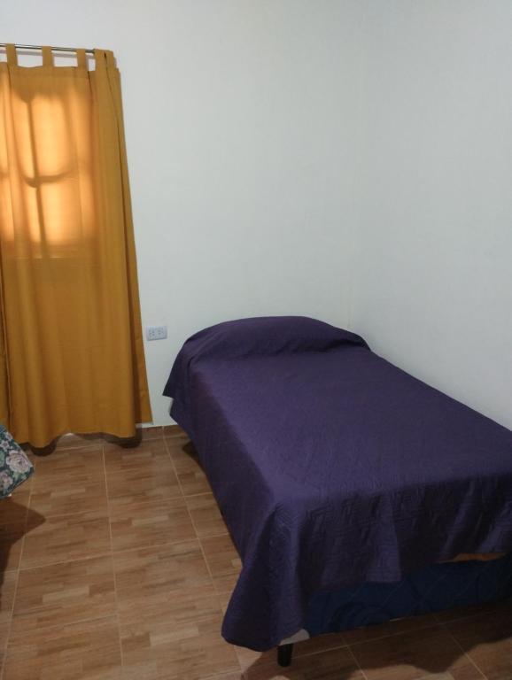 Postel nebo postele na pokoji v ubytování Cabaña La Angostura