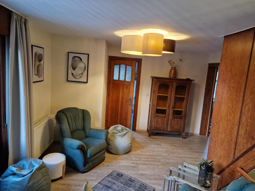 Posezení v ubytování Gîte au cœur de la famenne