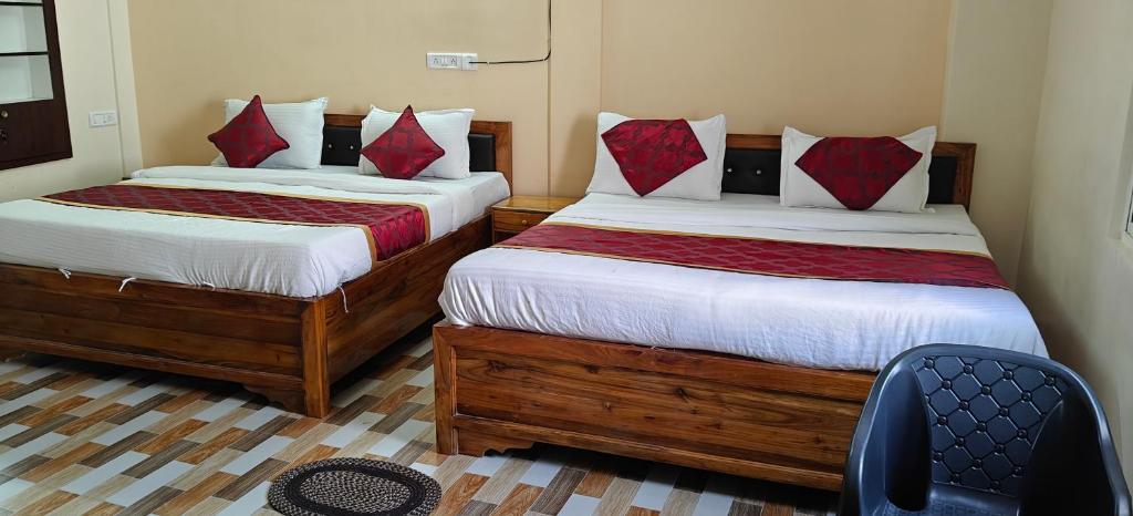 Postel nebo postele na pokoji v ubytování Hotel VIP Prime