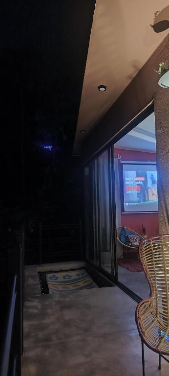 TV o dispositivi per l'intrattenimento presso Glamping Raíces