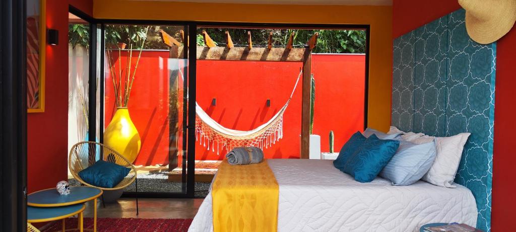 Letto o letti in una camera di Glamping Raíces