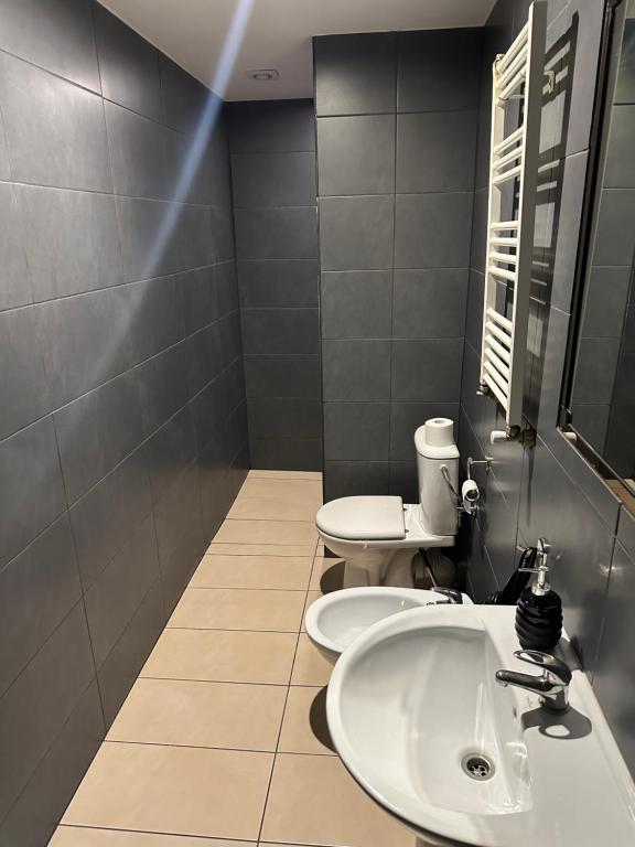 Kúpeľňa v ubytovaní Topolowa