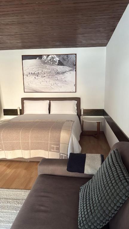 Posezení v ubytování Sankt Moritz Suite
