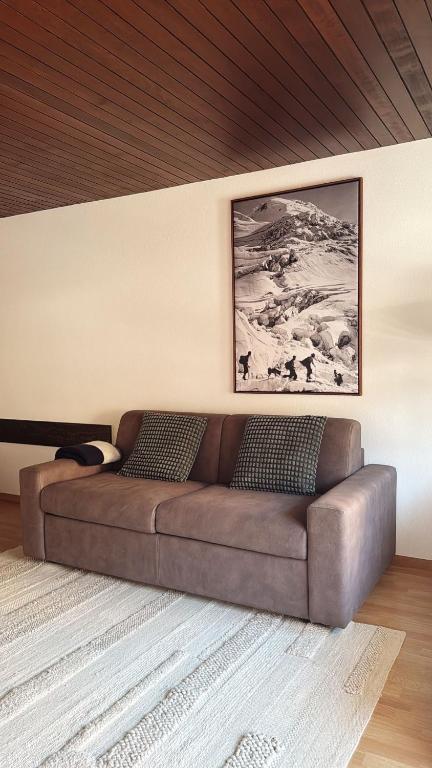Posezení v ubytování Sankt Moritz Suite