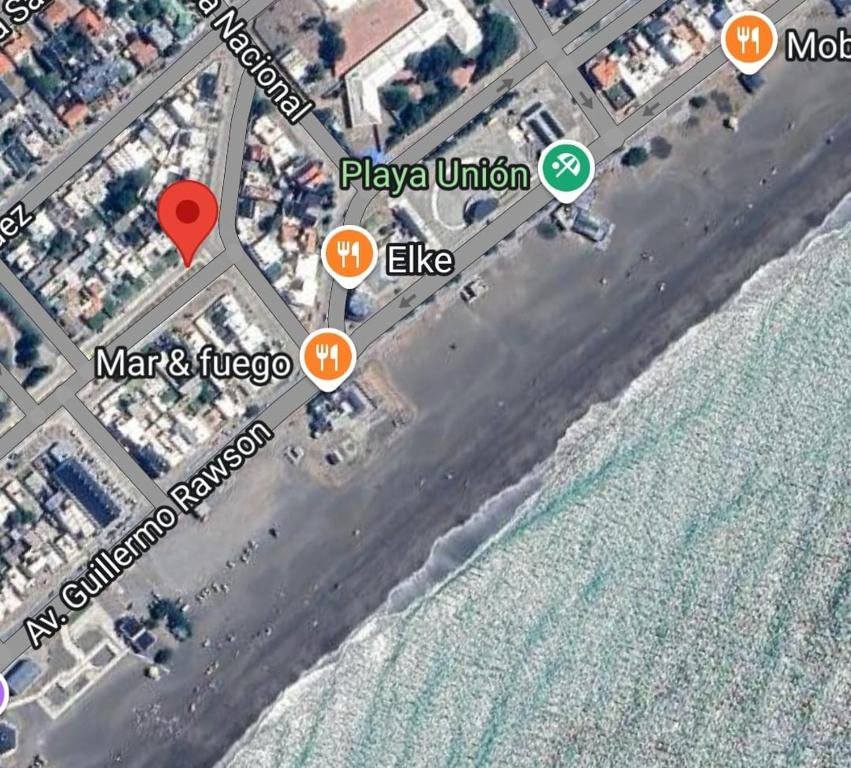 Üldine merevaade või majutusasutusest Duplex 4pax Playa Unión pildistatud vaade