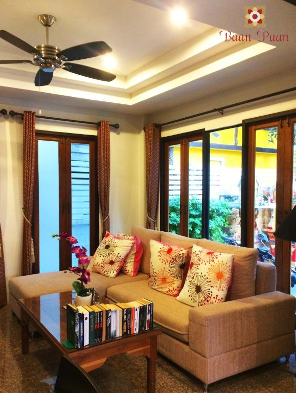 Posezení v ubytování Baan Paan Hua Hin