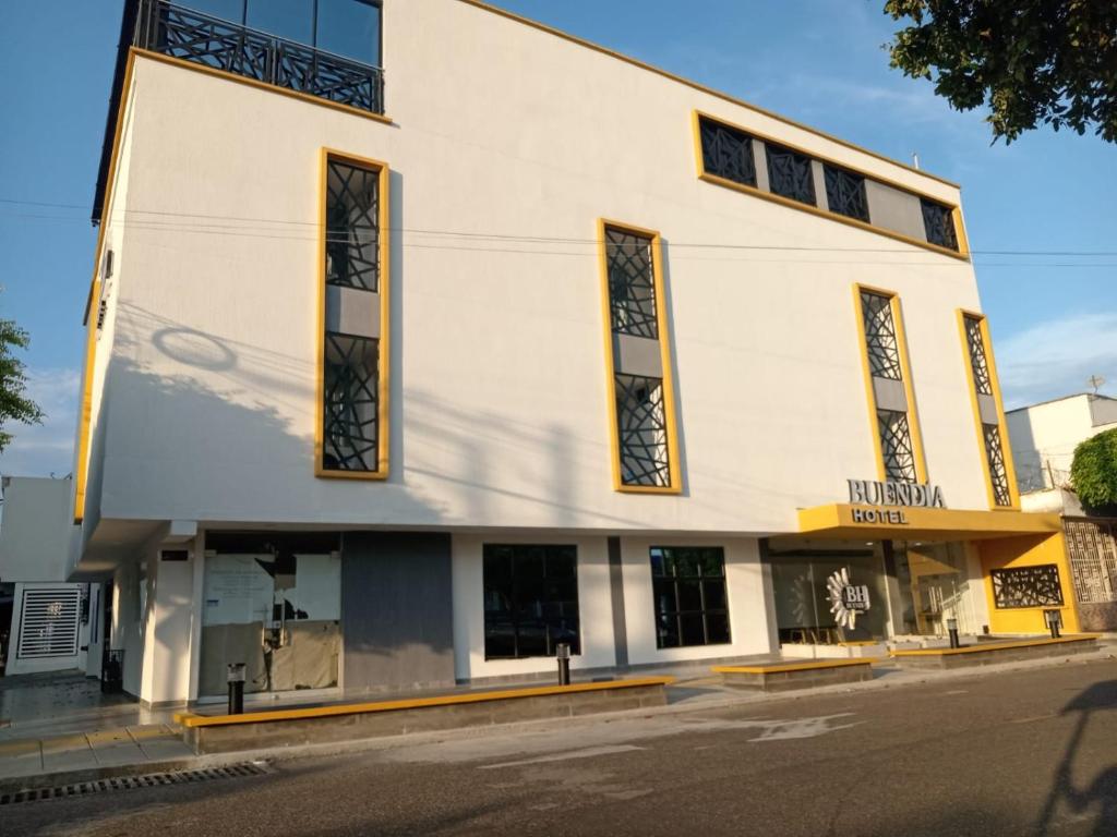Budova, kde se hotel nachází