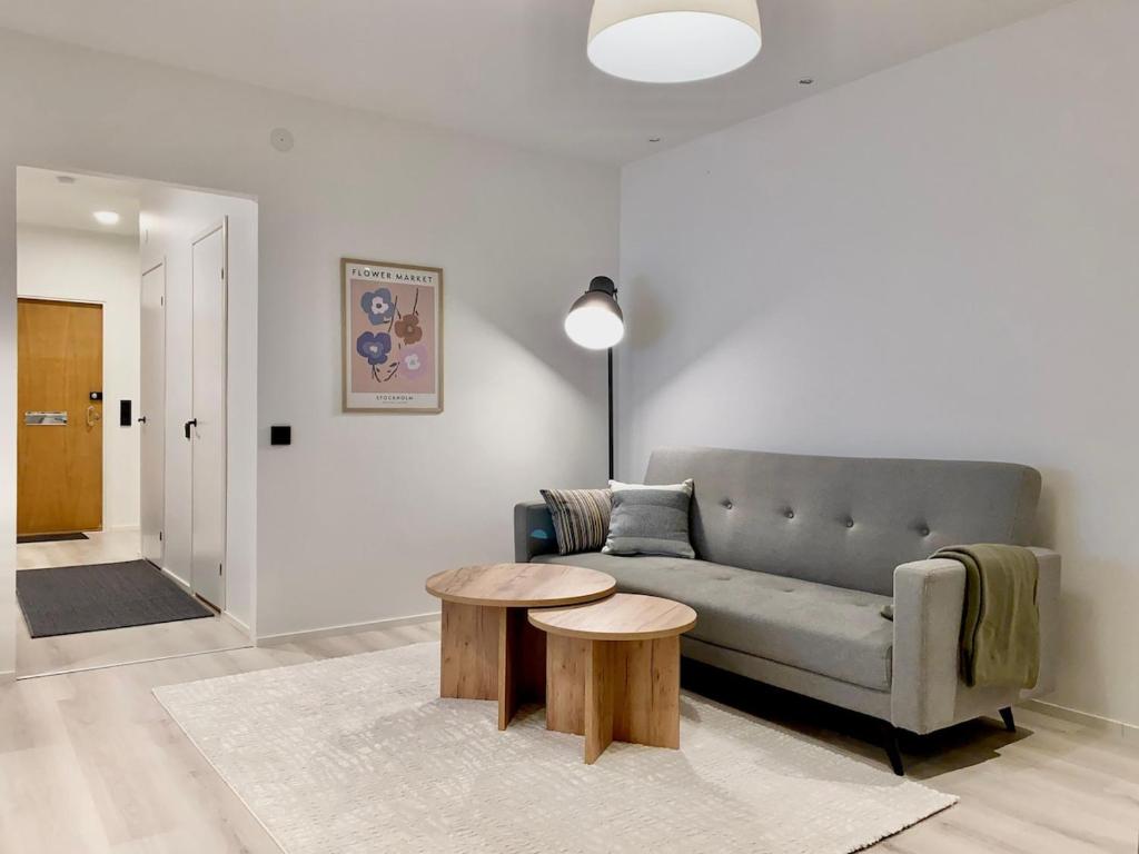 Χώρος καθιστικού στο Galle's 2 bedroom penthouse