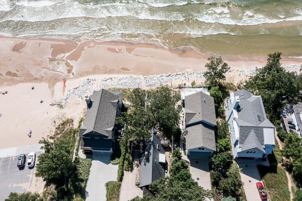 Naturlandskabet i nærheden af feriehuset
