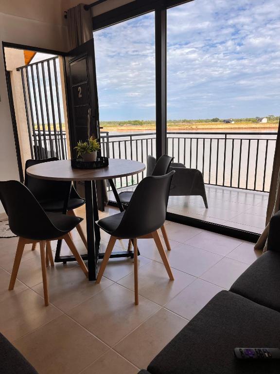 Balkón nebo terasa v ubytování Apart Ogaraity Hotel