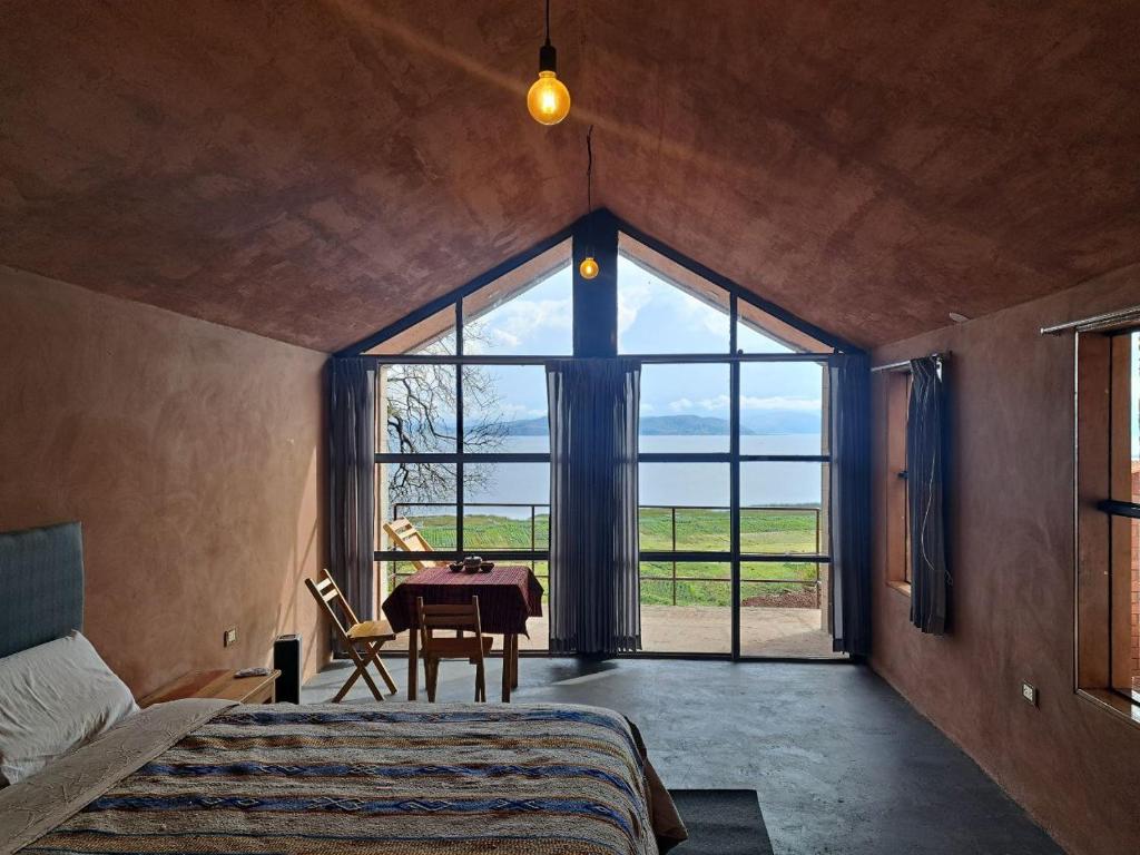 Postel nebo postele na pokoji v ubytování Casa de Primo
