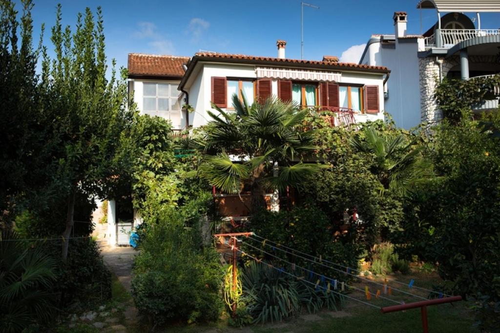 Zahrada ubytování Apartments SI