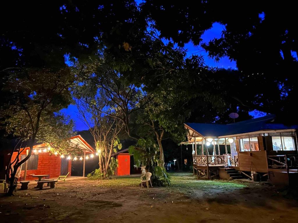 Zahrada ubytování Casa LORA Eco tourism or remote work