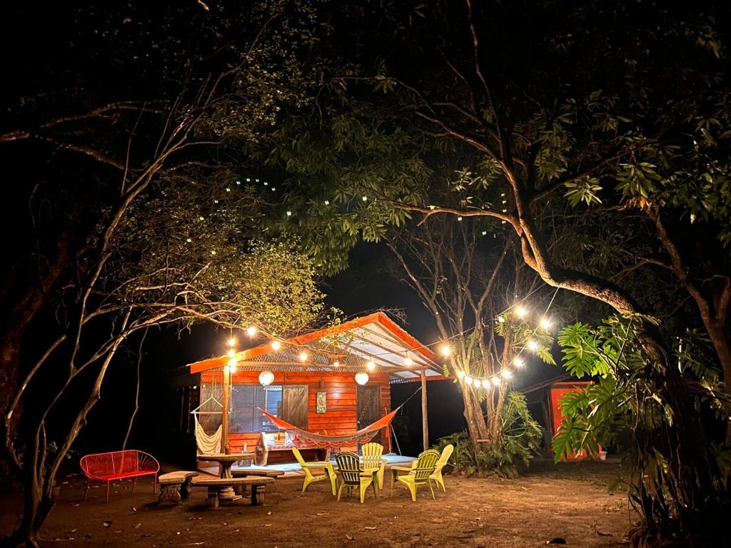 Zahrada ubytování Casa LORA Eco tourism or remote work