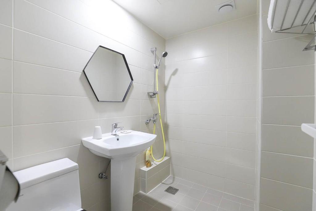 Koupelna v ubytování Hotel Stay Q Daejeon