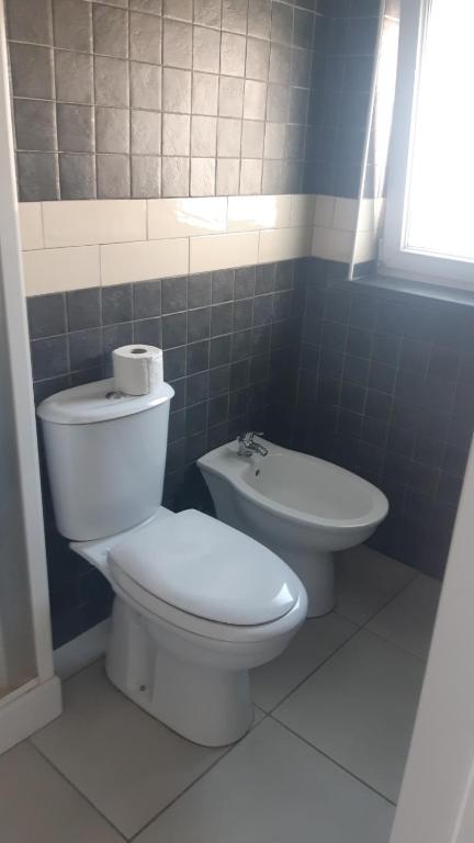 Koupelna v ubytování New Lettoss
