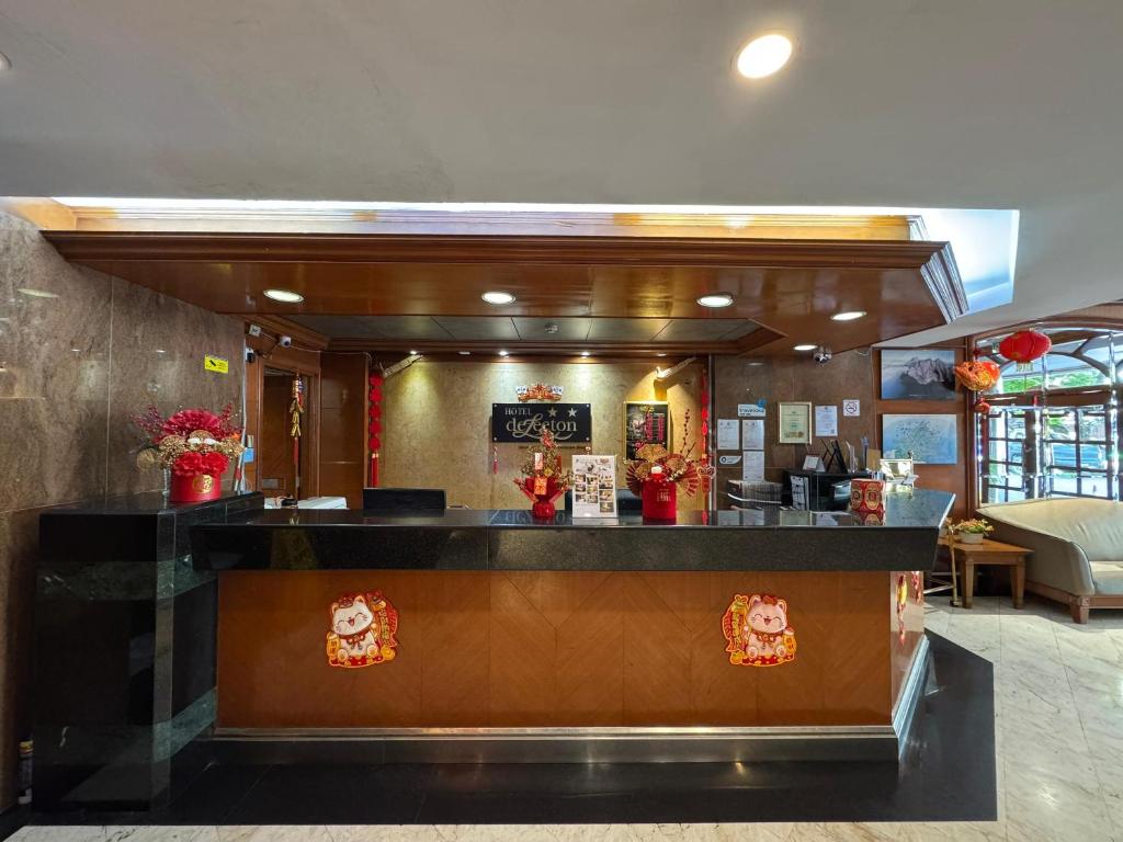 Vstupní hala nebo recepce v ubytování Hotel Deleeton