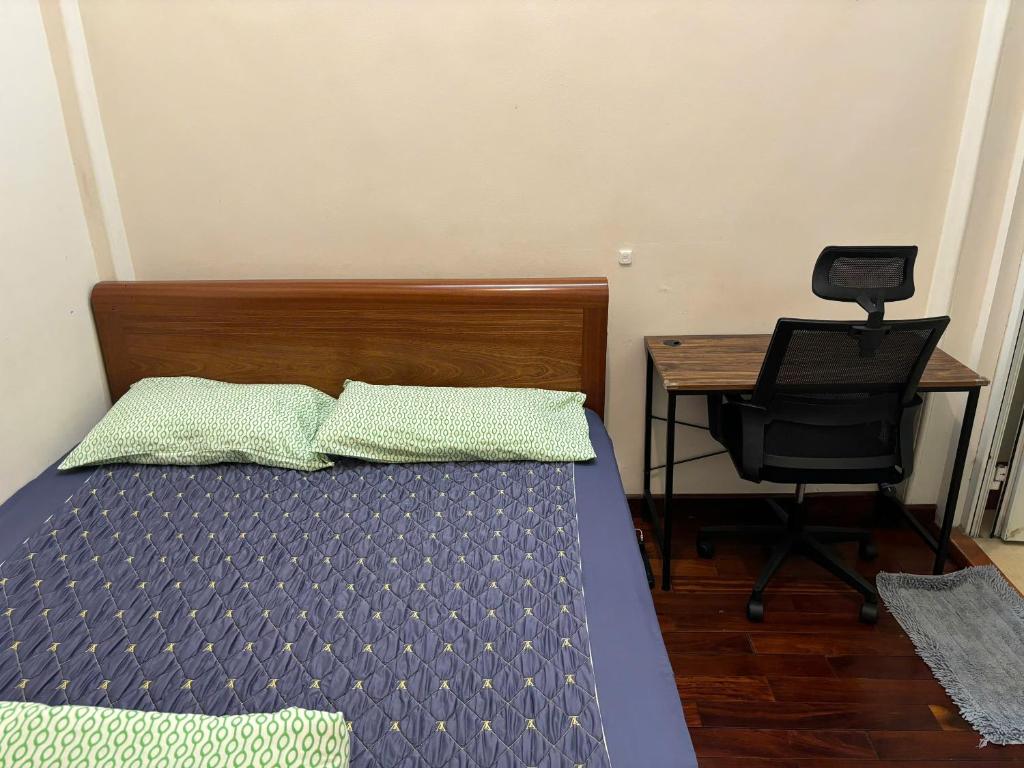 Postel nebo postele na pokoji v ubytování Khai Homestay
