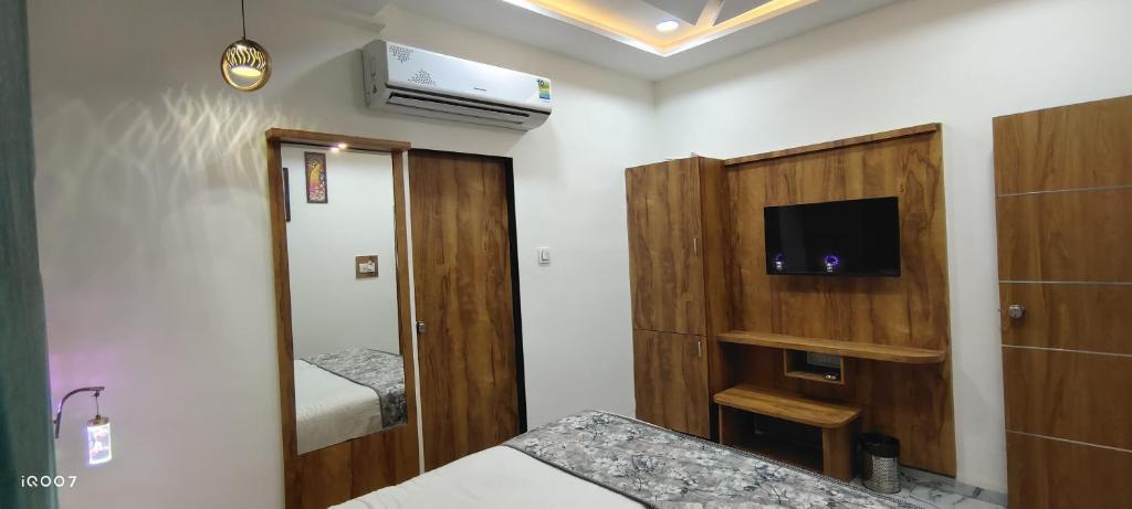 Postel nebo postele na pokoji v ubytování Hotel Primeland Villa Gota