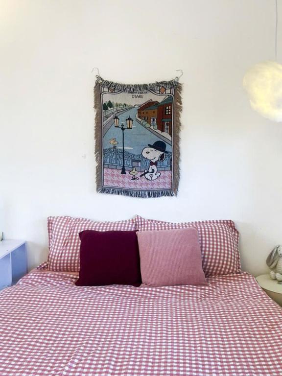 Postel nebo postele na pokoji v ubytování Chái Nho Homestay