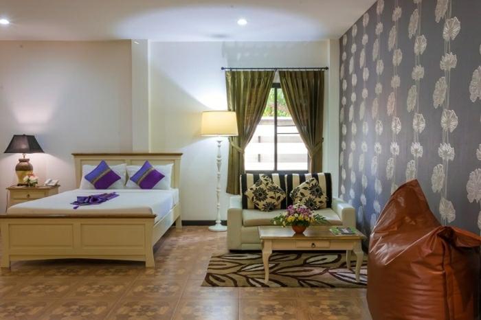 Zona de estar de Phuwanalee Resort
