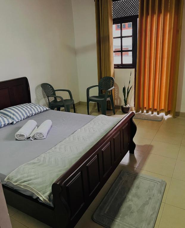 Postel nebo postele na pokoji v ubytování Mounty K backpack Hostels