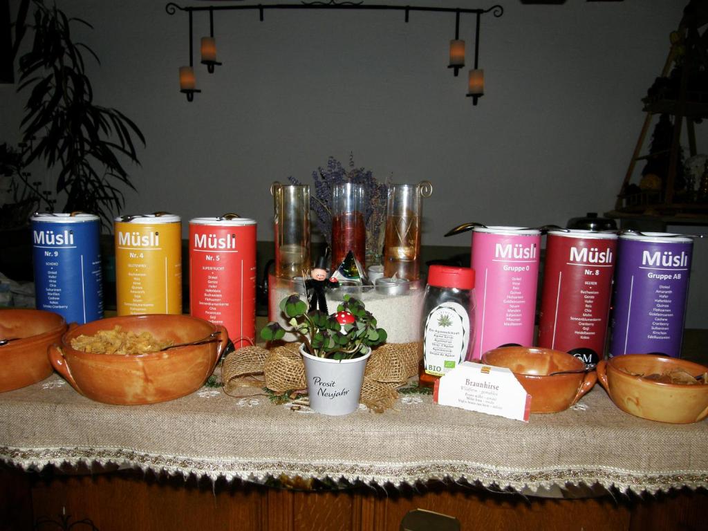 Nápoje v ubytování Hotel Garni Gästehaus Karin
