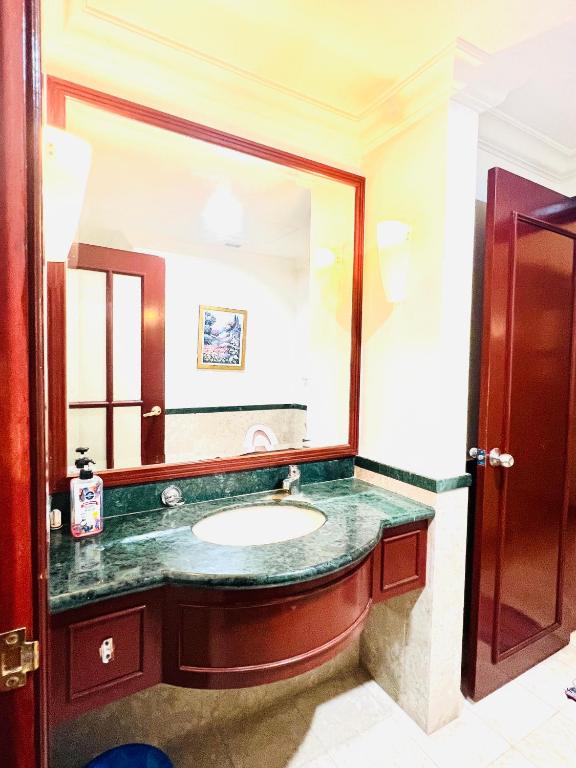 Koupelna v ubytování RESORT SUITES AT BARJAYA TIMES SQUARE kL