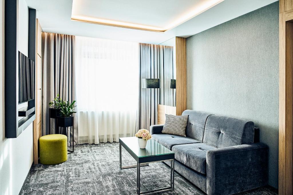 Area soggiorno di Hotel International Brno