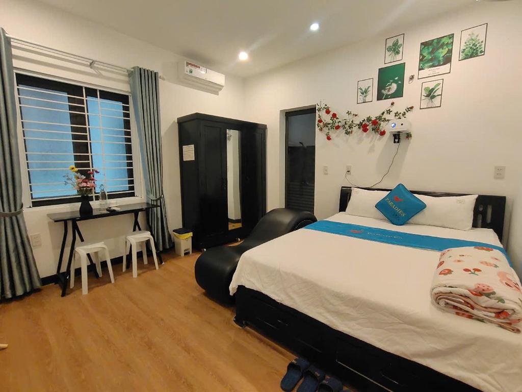 Postel nebo postele na pokoji v ubytování Paradies Homestay