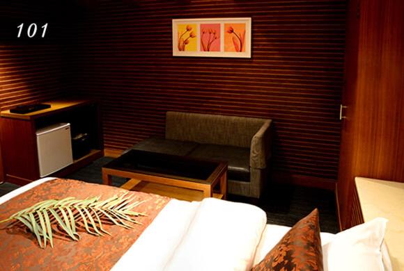 Posezení v ubytování Hotel Ayung 大人専用