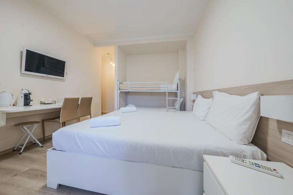 Postel nebo postele na pokoji v ubytování Cristel Apartment - 15 min da Milano