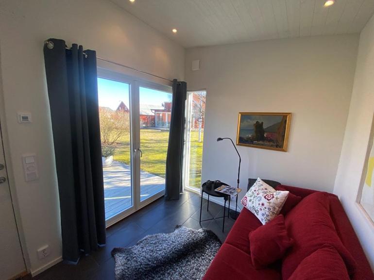 Posezení v ubytování Grötvik B&B