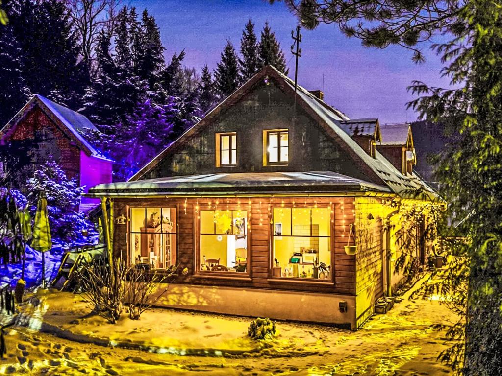 Vonkajšia záhrada v ubytovaní Holiday Home Karpacz Kowary by Interhome