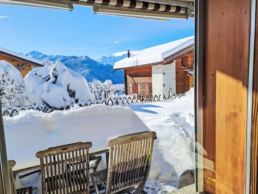 Apartment Praz 11 by Interhome v zimě