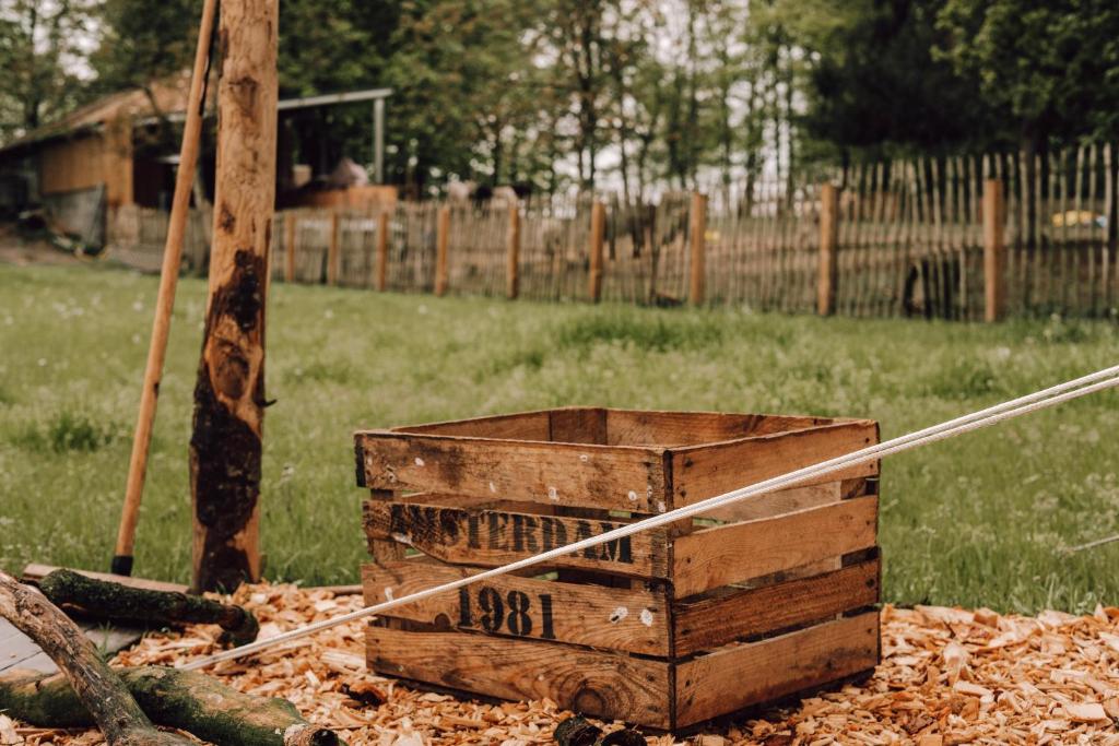 Zahrada ubytování Privé Alpaca Glamping Hoogstraten