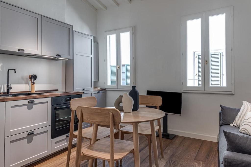 Η κουζίνα ή μικρή κουζίνα στο Gelso Due