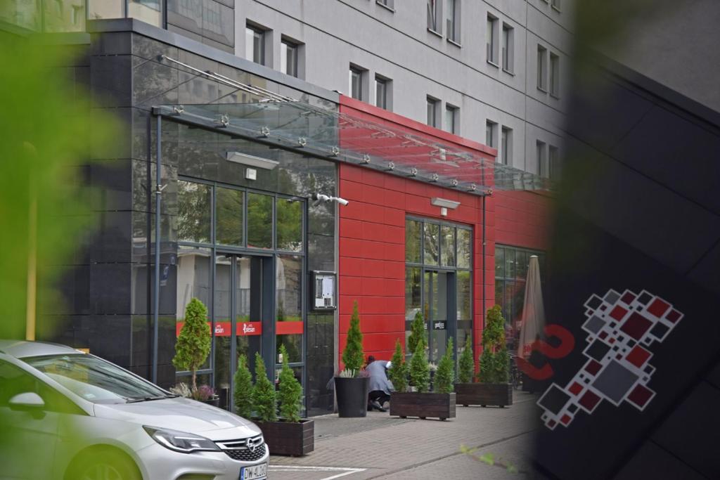 Budova, kde se hotel nachází