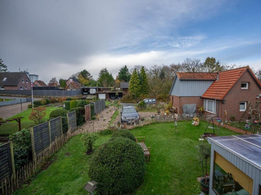 Zahrada ubytování 194 Fewo Dat LütjeHuus mit Dachterrasse im ersten Stock