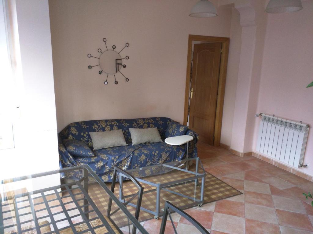 Posezení v ubytování San Roque 18