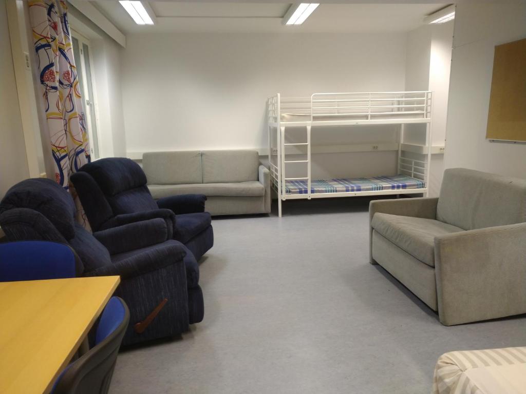 Posezení v ubytování Grand Hostel Ivalo