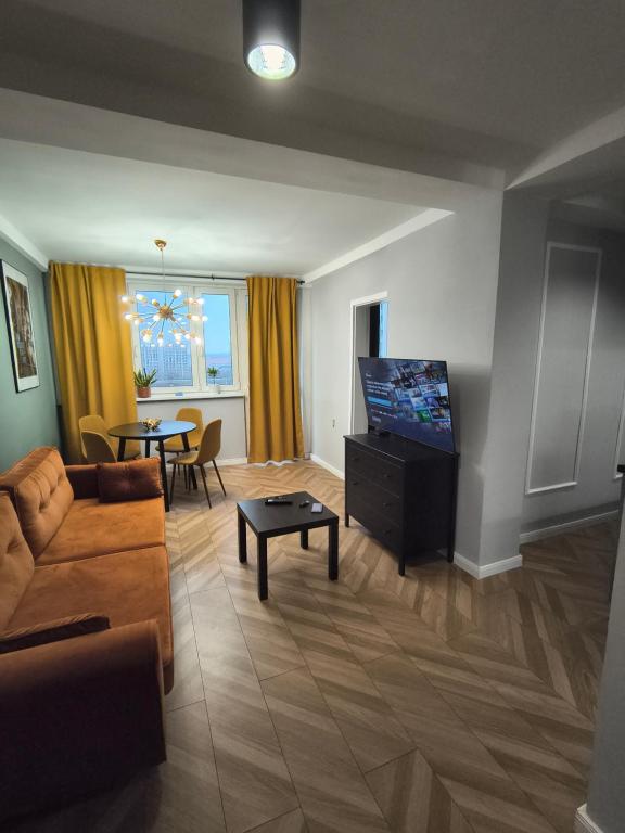 Posedenie v ubytovaní Tabago Studio 4 Katowice Superjednostka