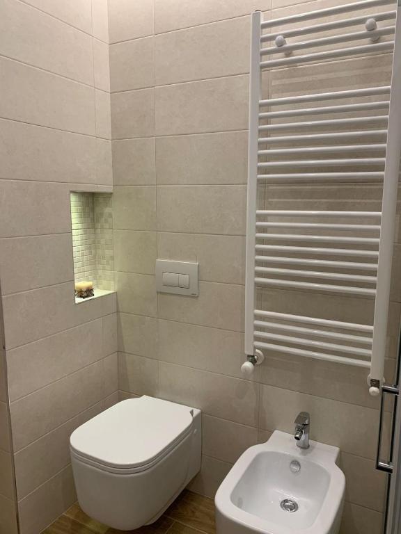 A bathroom at Trase & Isse Holiday Home