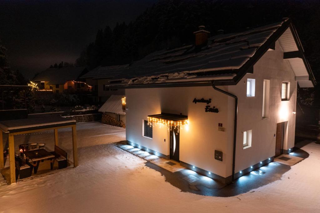 Budova, kde se apartmán nachází