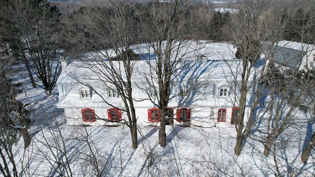 Το Le Clos des Brumes Chalet τον χειμώνα