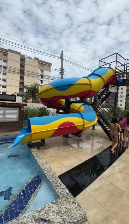 Hồ bơi trong/gần Apartamento no Centro - Família - Piscinas Quentes - Wi-Fi - Lê Jardin