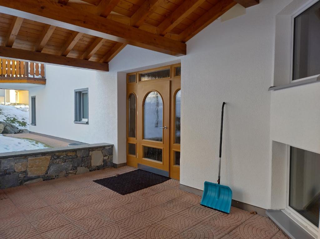 Postel nebo postele na pokoji v ubytování Residence Golf C 21