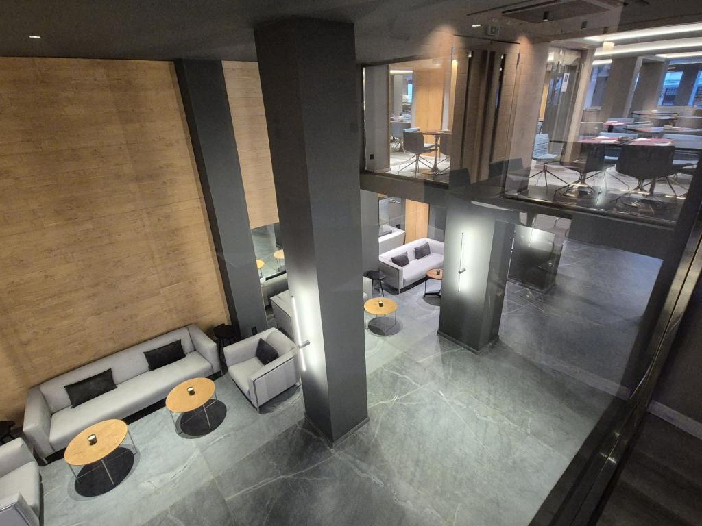 Istumisnurk majutusasutuses Alassia Hotel