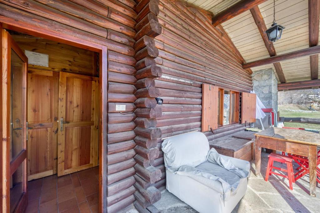 Posezení v ubytování Chalet complet